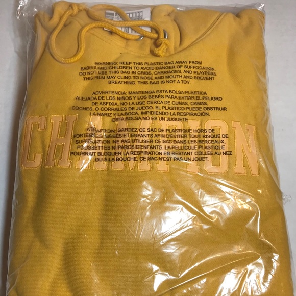 Champion EXCL LIM ED REVERSE WEAVE L Gold PRICE FIRM NO OFFERS NO DISCOUNTS - Picture 10 of 11